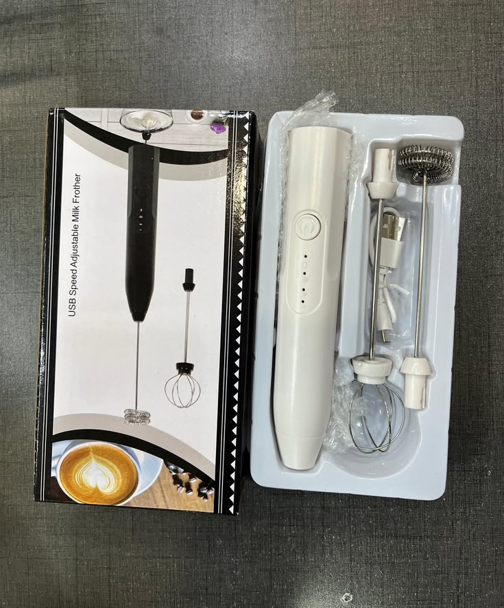 2 In 1 Rechargeable Coffee Beater And Egg Beater