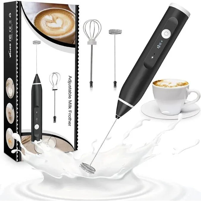 2 In 1 Rechargeable Coffee Beater And Egg Beater